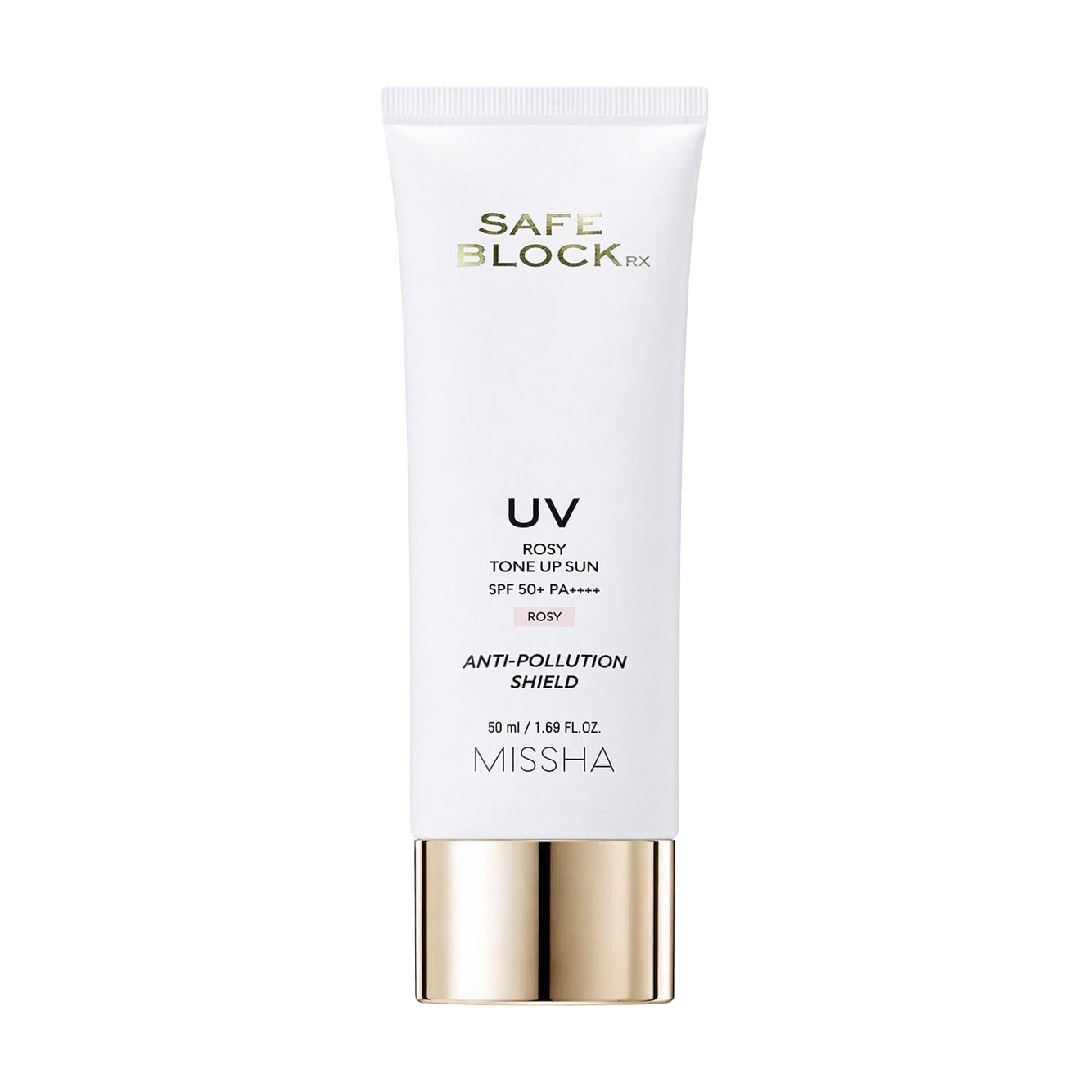 Сонцезахисний крем для обличчя Missha Safe Block RX Tone Up Sun SPF 50+ PA++++ Rosy, 50 мл